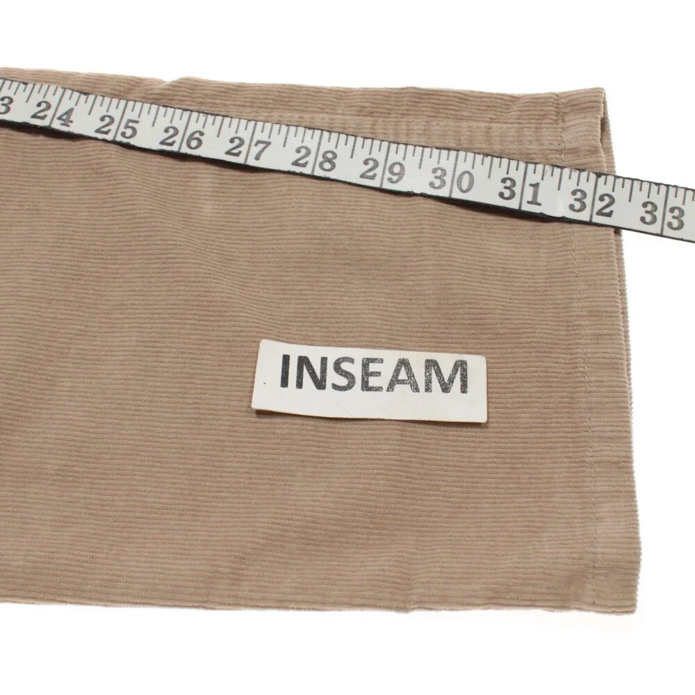 Gardeur NWT 5 Pocket Jean Cut Corduroy Pants Size 40 US Bill-3 in Beige Cotton